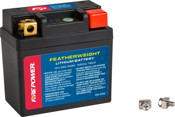 FIRE POWER - HJ04L-FP-B - Featherweight Lithium Battery