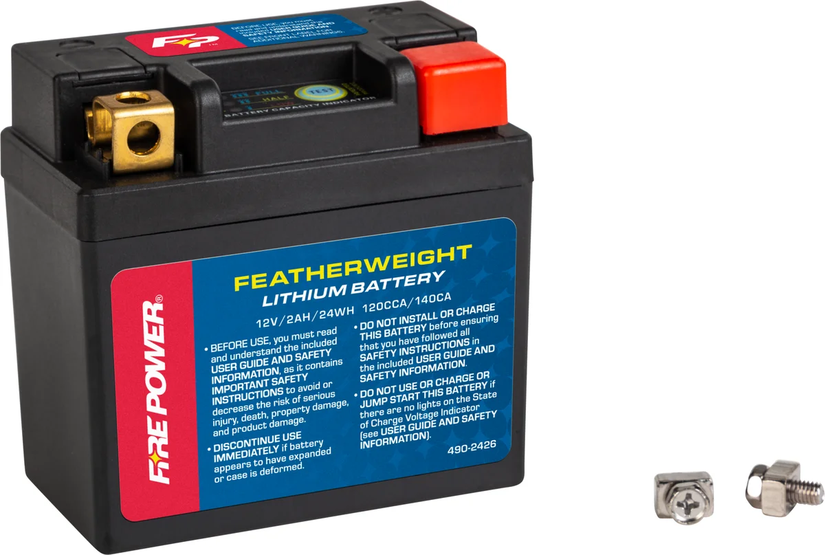 FIRE POWER - HJ04L-FP-B - Featherweight Lithium Battery