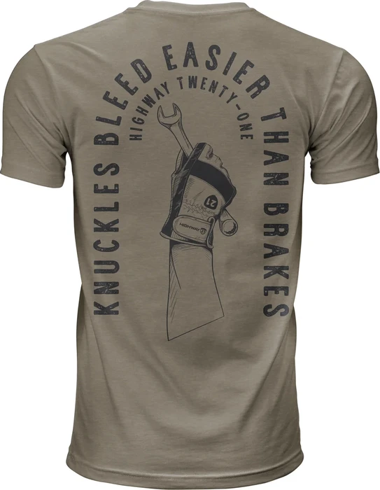 HIGHWAY 21 - 489-2003L - Knuckles Tee