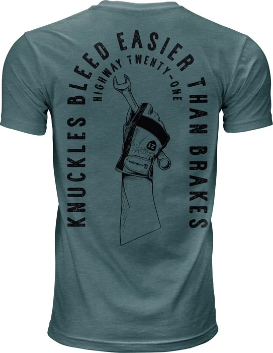 HIGHWAY 21 - 489-20044X - Knuckles Tee