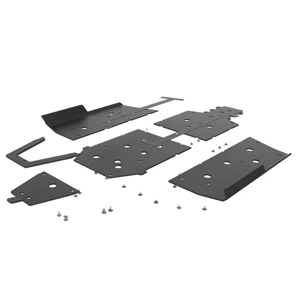 SEIZMIK - 76-10163 KIT - Skid Plate W/ Tree Kickers UHMW