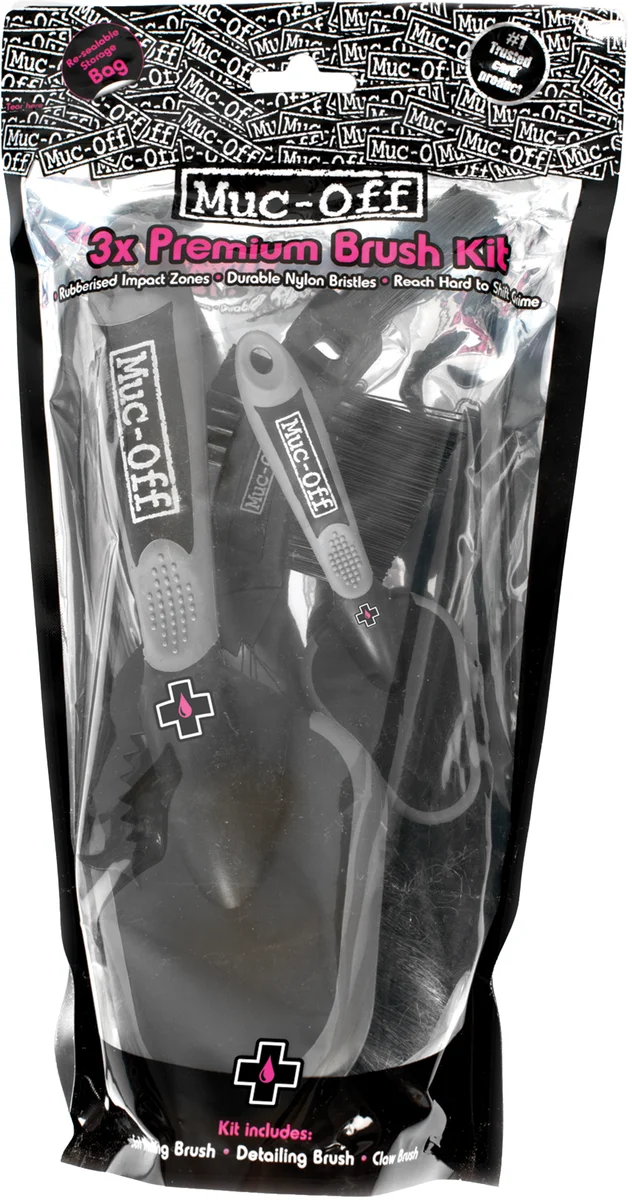 MUC-OFF - 220 - 3X Brush Set