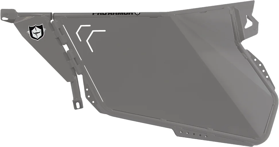 PRO ARMOR P141D000TMM Traditional/Tail Door - Durable UTV Cab Door with Weatherproof Design