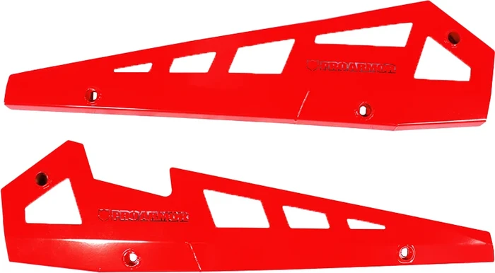 PRO ARMOR P141221RD-293 Rock Sliders - Durable Body Protection for Off-Road Vehicles