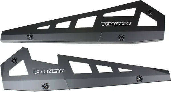 PRO ARMOR P141221SLR Rock Sliders - Durable Body Protection for Off-Road Vehicles