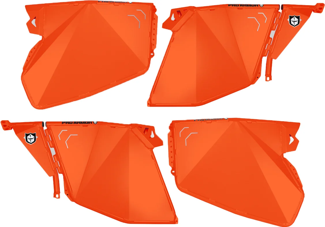 PRO ARMOR P144D000ORM Traditional/Tail Door - Durable UTV Cab Door with Enhanced Protection