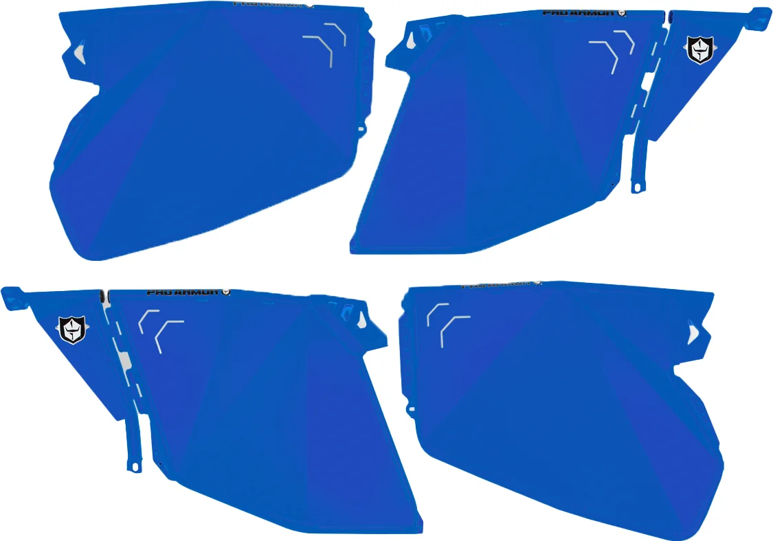 PRO ARMOR P144D000PB Traditional/Tail Door - Durable UTV Cab Door with Weather Protection