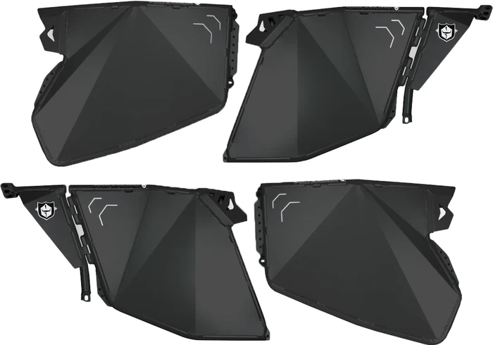 PRO ARMOR P144D000SLR Traditional/Tail Door - Durable UTV Cab Door with Enhanced Protection