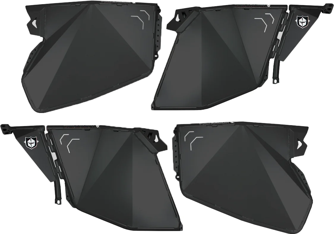 PRO ARMOR P144D000SLR Traditional/Tail Door - Durable UTV Cab Door with Enhanced Protection