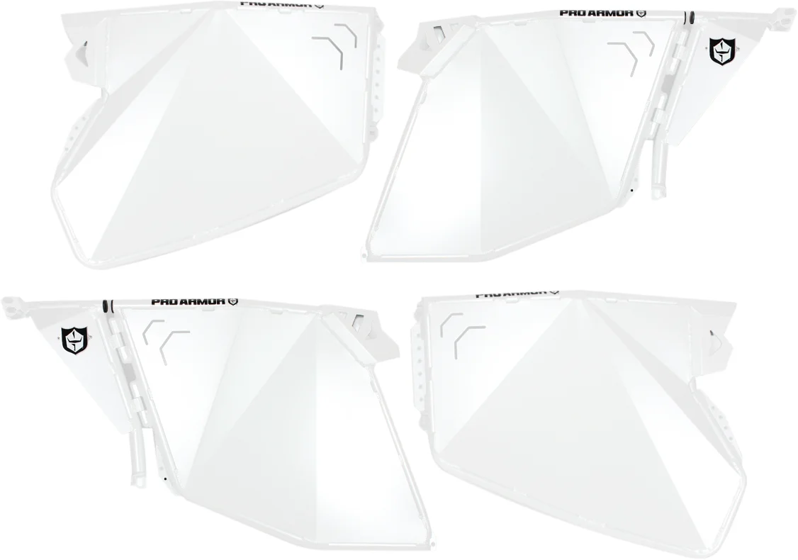 PRO ARMOR P144D000WP Traditional/Tail Door - Durable UTV Cab Door with Weather Protection