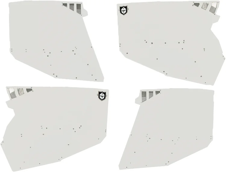 PRO ARMOR Stealth Door Skins for UTV Cab - Durable Weatherproof Protection