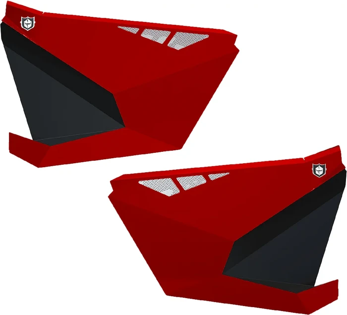 PRO ARMOR P199D003PR Traditional/Tail Door - Durable UTV Cab Door with Reinforced Steel Frame