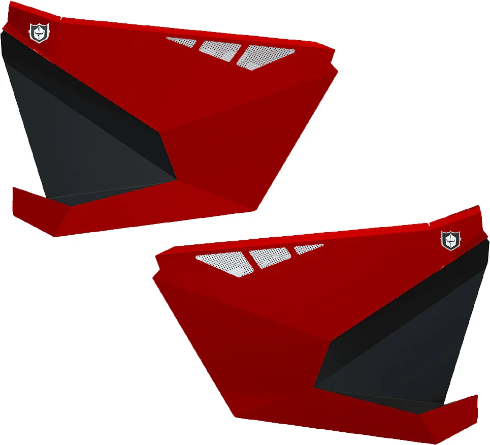 PRO ARMOR P199D003PR Traditional/Tail Door - Durable UTV Cab Door with Reinforced Steel Frame