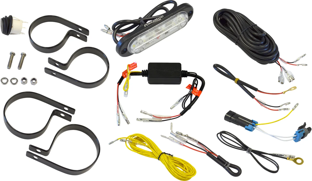 POWERMADD Auto Reverse Light Kit - 800LM LED Illumination System for UTV Safety & Visibility