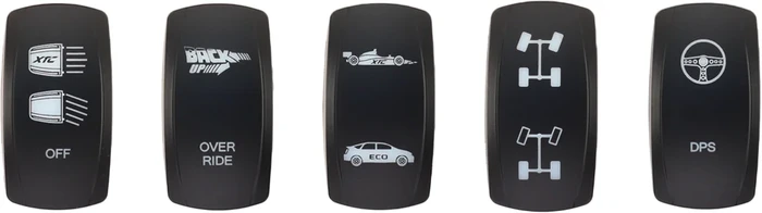XTC POWER PRODUCTS - SW00-001000X3 - Dash Switch Rocker Face