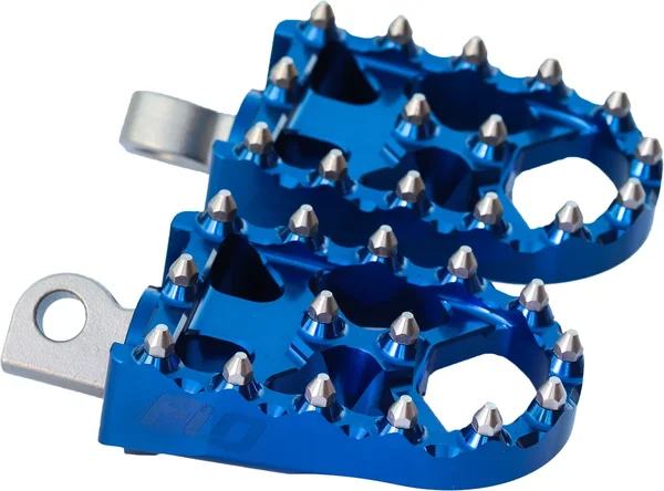 FLO MOTORSPORTS - FPEG-800BLU - Moto Style Footpeg Set