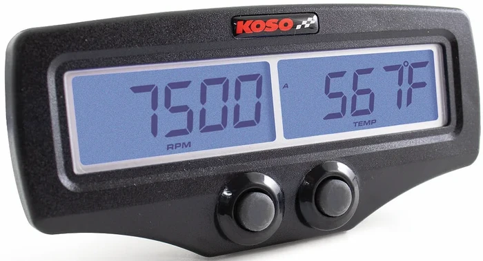 KOSO - BA006010 - Dual EGT Gauge w/RPM & Water Temperature Probe Kit