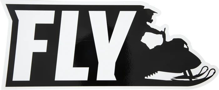 FLY RACING - NEW- 45" - FLY Snow 2021 Rider Sticker