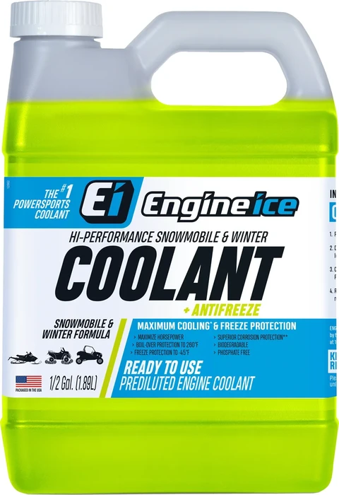 ENGINE ICE - 12557 1/2 GAL - Hi-Performance Winter Coolant + Antifreeze