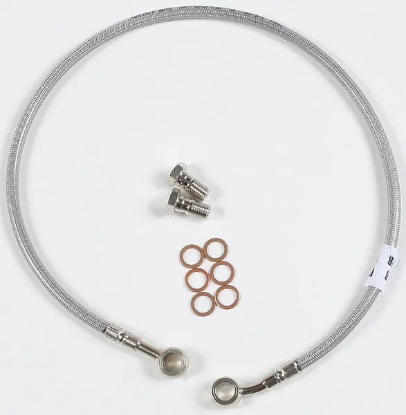 GALFER - FK003D418R-OLD - Rear Stainless Steel Hydraulic Brake Line