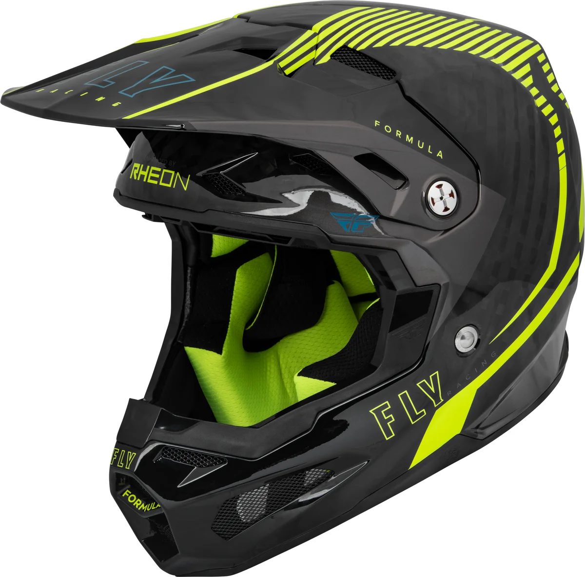 FLY RACING - 73-4442L - Formula Carbon Tracer Helmet