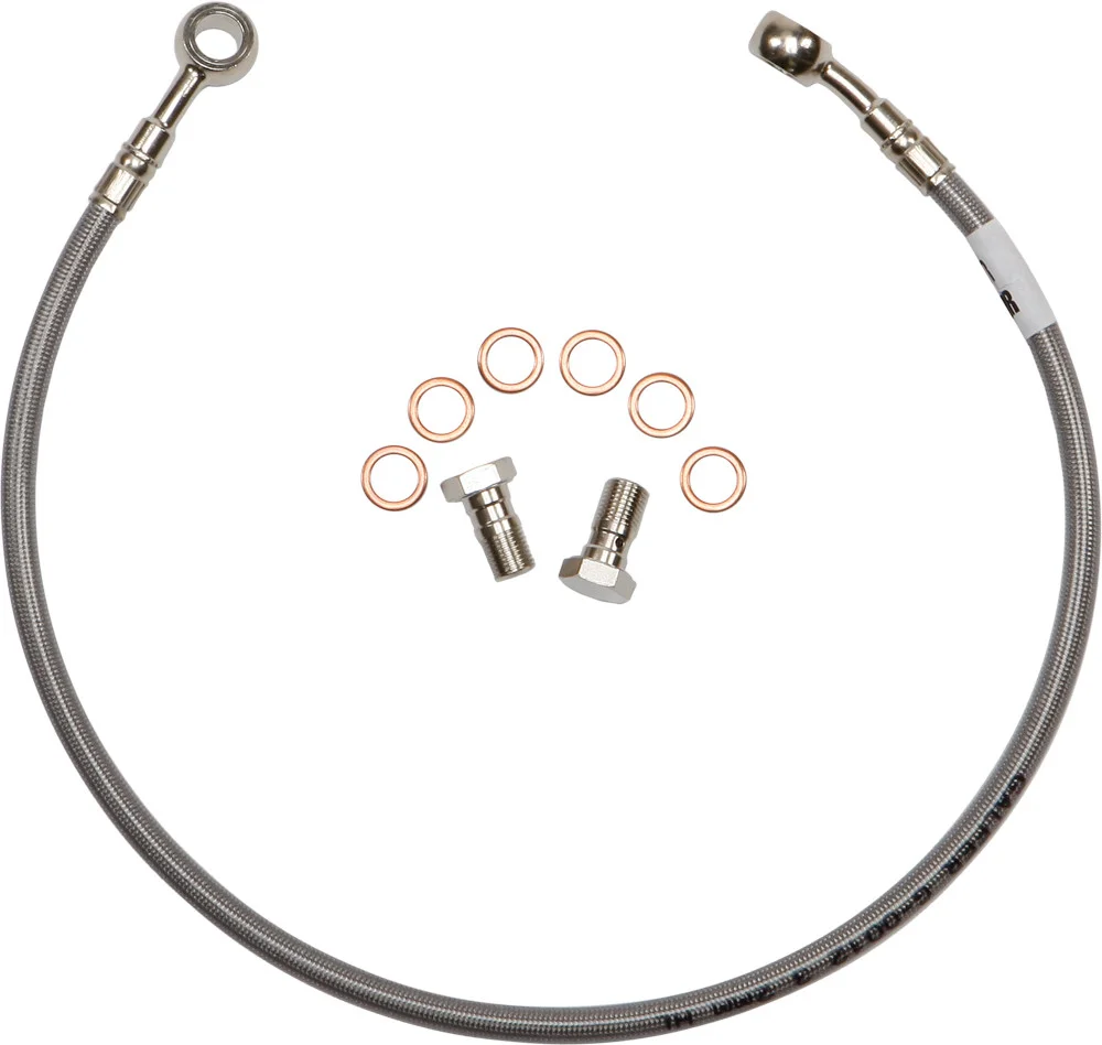 GALFER - FK003D639R +4-OLD - Rear Stainless Steel Hydraulic Brake Line