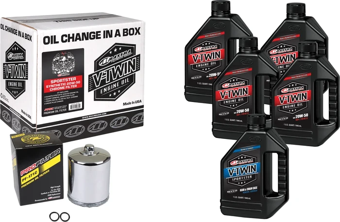 MAXIMA - 90-119015PC - V-Twin Oil Change Kit