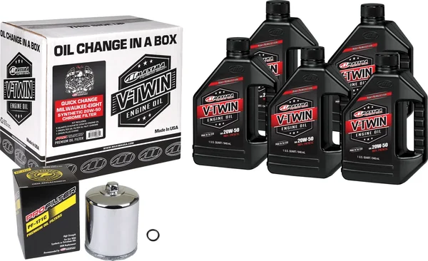 MAXIMA - 90-129015PC - V-Twin Quick Change Oil Filter Kit