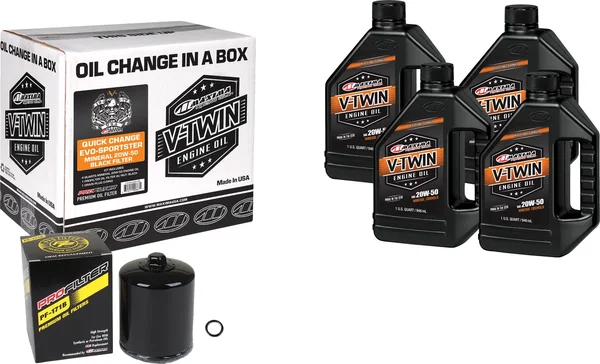 MAXIMA - 90-069014PB - V-Twin Quick Change Oil Filter Kit