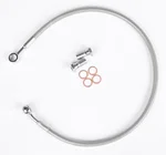STREAMLINE UNIV-R-22 Universal Brake Line Kit - Durable Clear Rear Braided Stainless Steel for ATVs & UTVs