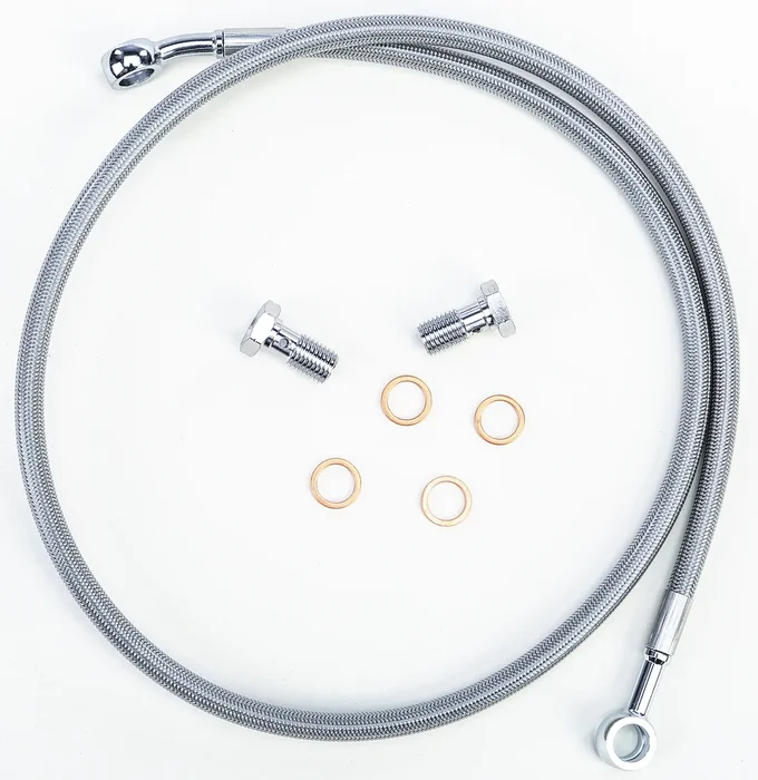 STREAMLINE UNIV-R-36 Universal Brake Line Kit - Durable Stainless Steel Brake Lines for ATVs & UTVs