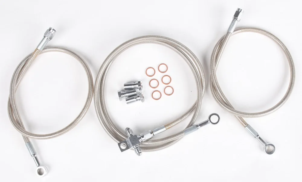 STREAMLINE TRX250R-F-2 Front Brake Line Kit - High-Performance Brake System for Powersports Vehicles