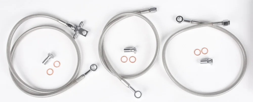 STREAMLINE 400EX-F-2 Front Brake Line Kit - High-Performance Brake System for Off-Road Vehicles