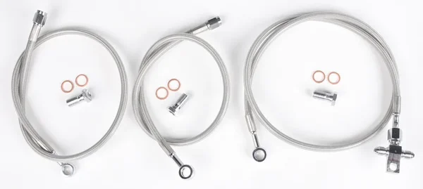 STREAMLINE TRX450-F Front Brake Line Kit - Durable Brake System Upgrade for Off-Road Vehicles