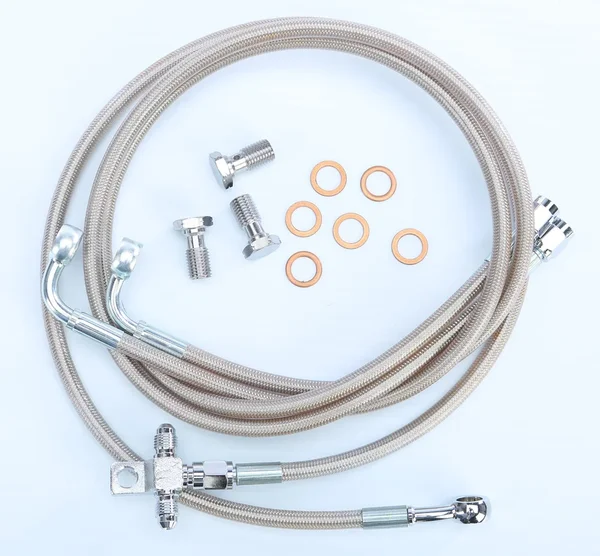 STREAMLINE KFX450-F Front Brake Line Kit - Durable, High-Performance Brake System for Off-Road Riders