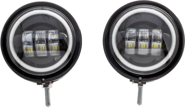 LETRIC LIGHTING CO - LLC-PL-FHBB - 4.5" LED ASSEM BLK SHELL BLACK
