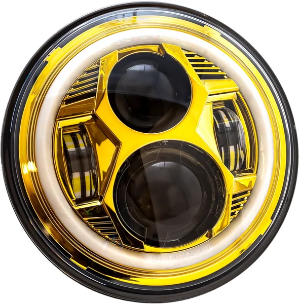 LETRIC LIGHTING CO - LLC-CC-7G - 7" LED Headlight w/ Mount Adapter