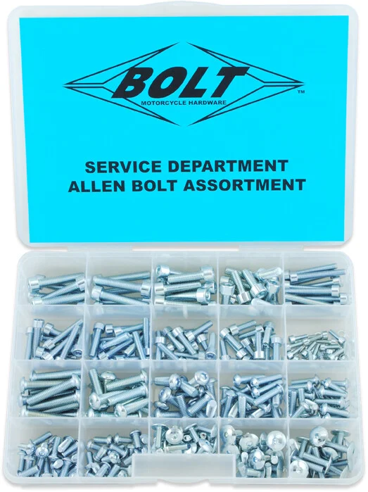 BOLT Allen Bolt Kit - Premium Hardware Fasteners for Powersports & Mechanics