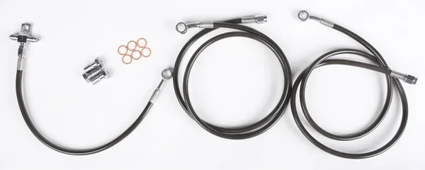 STREAMLINE BAN-F-SMOKE Front Brake Line Kit - Durable Brake Line Upgrade for Powersports Vehicles