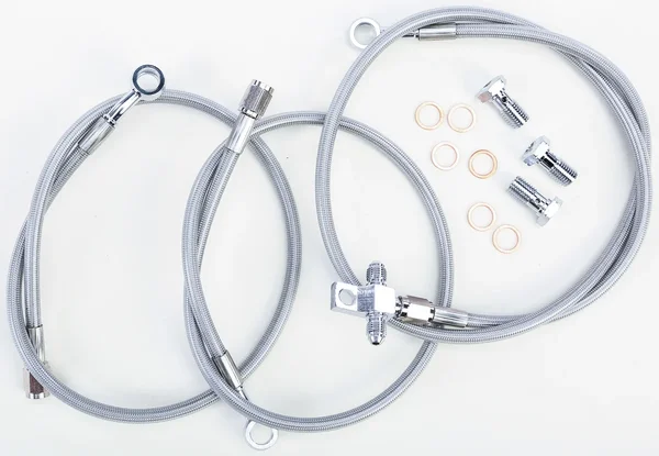 STREAMLINE YFZ450-F Front Brake Line Kit - Durable Brake Hose for Yamaha YFZ450