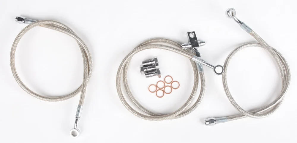 STREAMLINE YFZ450-F-2 Front Brake Line Kit - High-Performance Brake System for Yamaha YFZ450