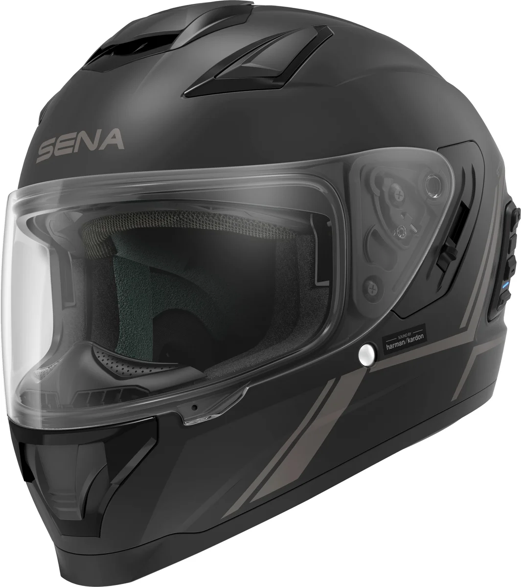 SENA - STRYKER-MB00S1 - Stryker Full Face Helmet w/ Mesh Intercom