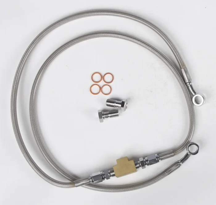 STREAMLINE RHIN700-R Rear Brake Line Kit - Durable, High-Performance Brake System for Powersports Vehicles