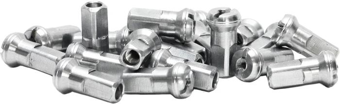 DUBYA - 98-611 - SPOKE NIPPLES SILVER