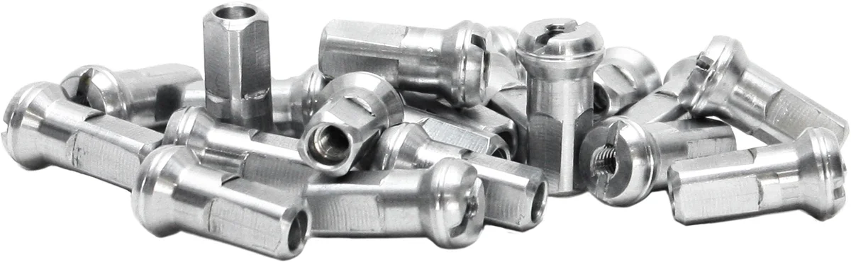 DUBYA - 98-612 - SPOKE NIPPLES SILVER