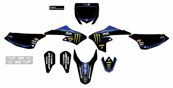 D-COR - 20-50-072 - Star Racing Graphics Kit