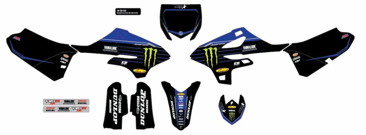 D-COR - 20-50-152 - Star Racing Graphics Kit