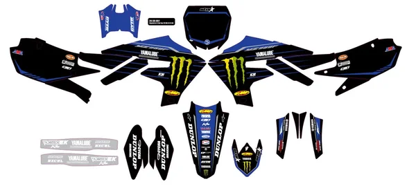 D-COR - 20-50-402 - Star Racing Graphics Kit