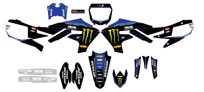 D-COR - 20-50-602 - Star Racing Graphics Kit
