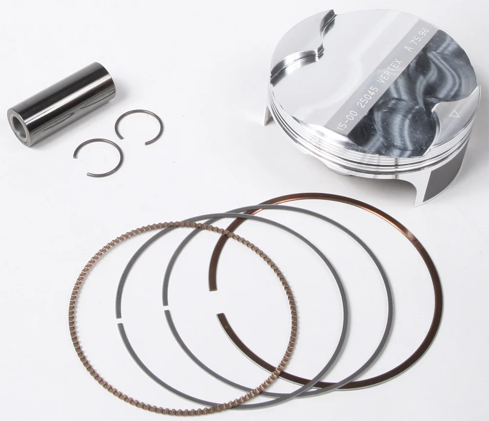 VERTEX 23235A Piston Kit - High-Performance Motorcycle Engine Component
